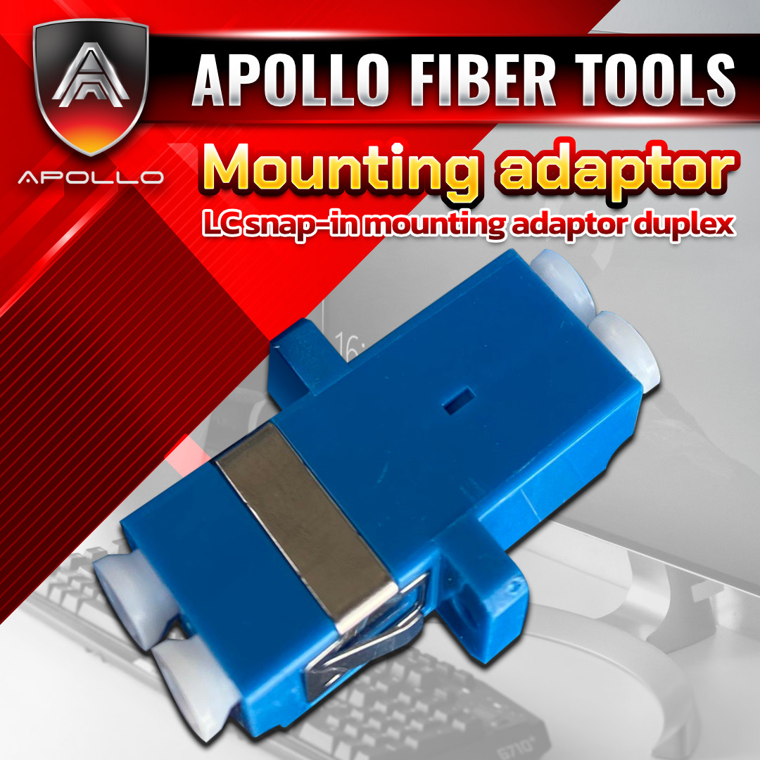 APOLLO หัวต่อตรง Fiber optic adapter LC Duplex