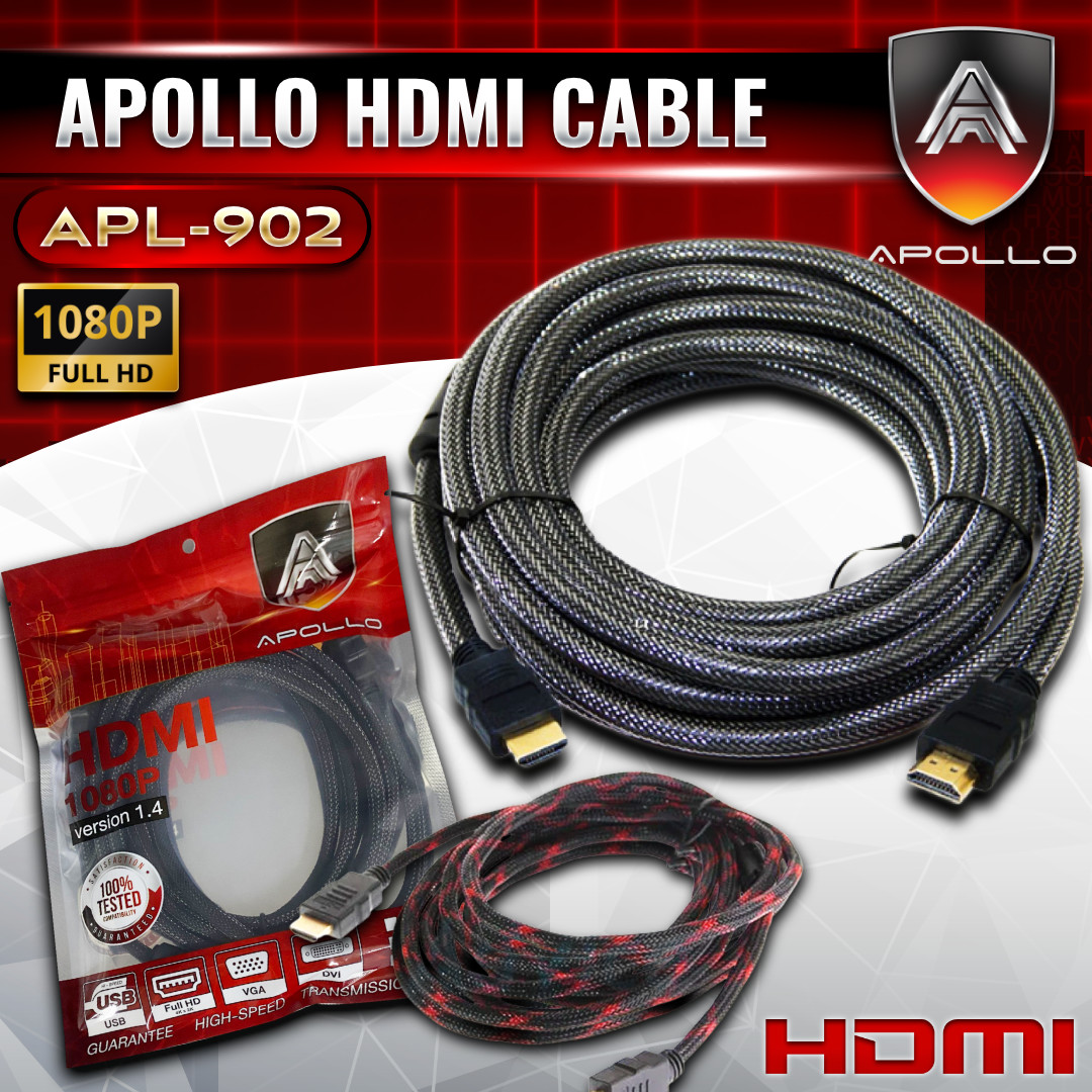 APOLLO สาย HDMI V1.4 1080P รุ่น APL-902