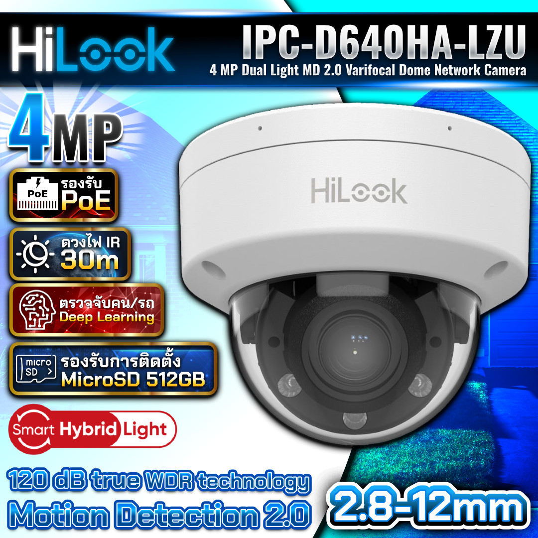 กล้อง HK-IPC-D640HA-LZU (2.8-12mm)